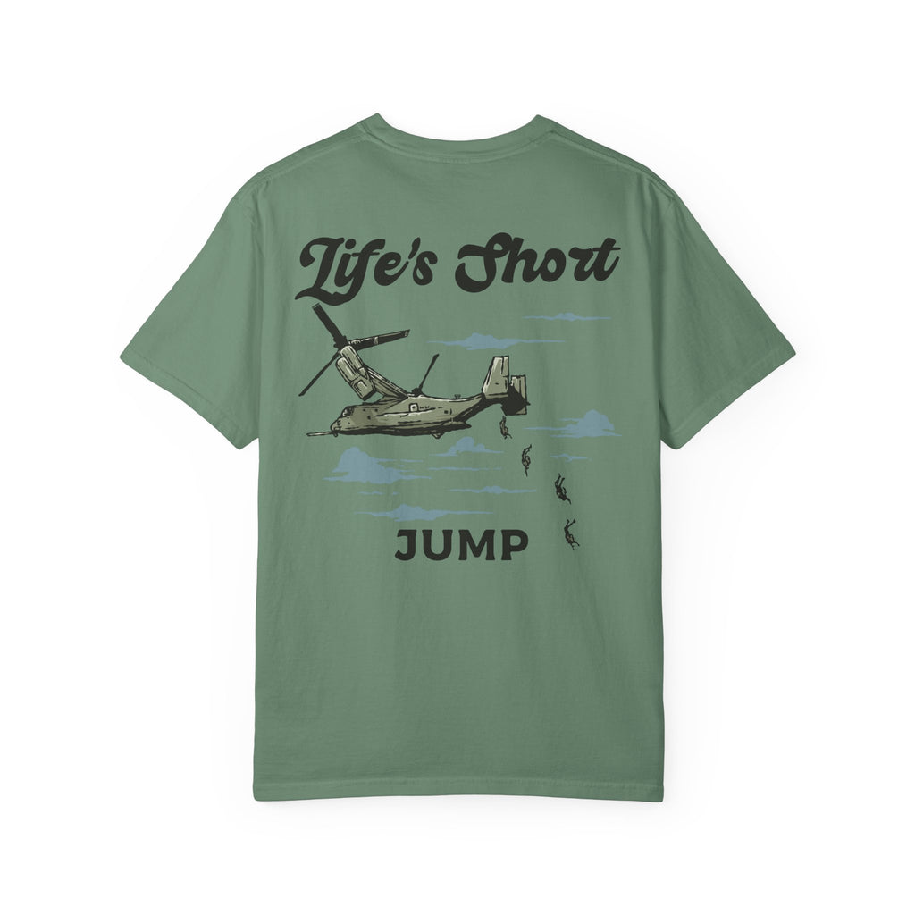 Life's Short - Jump (Osprey Skydive) T-Shirt