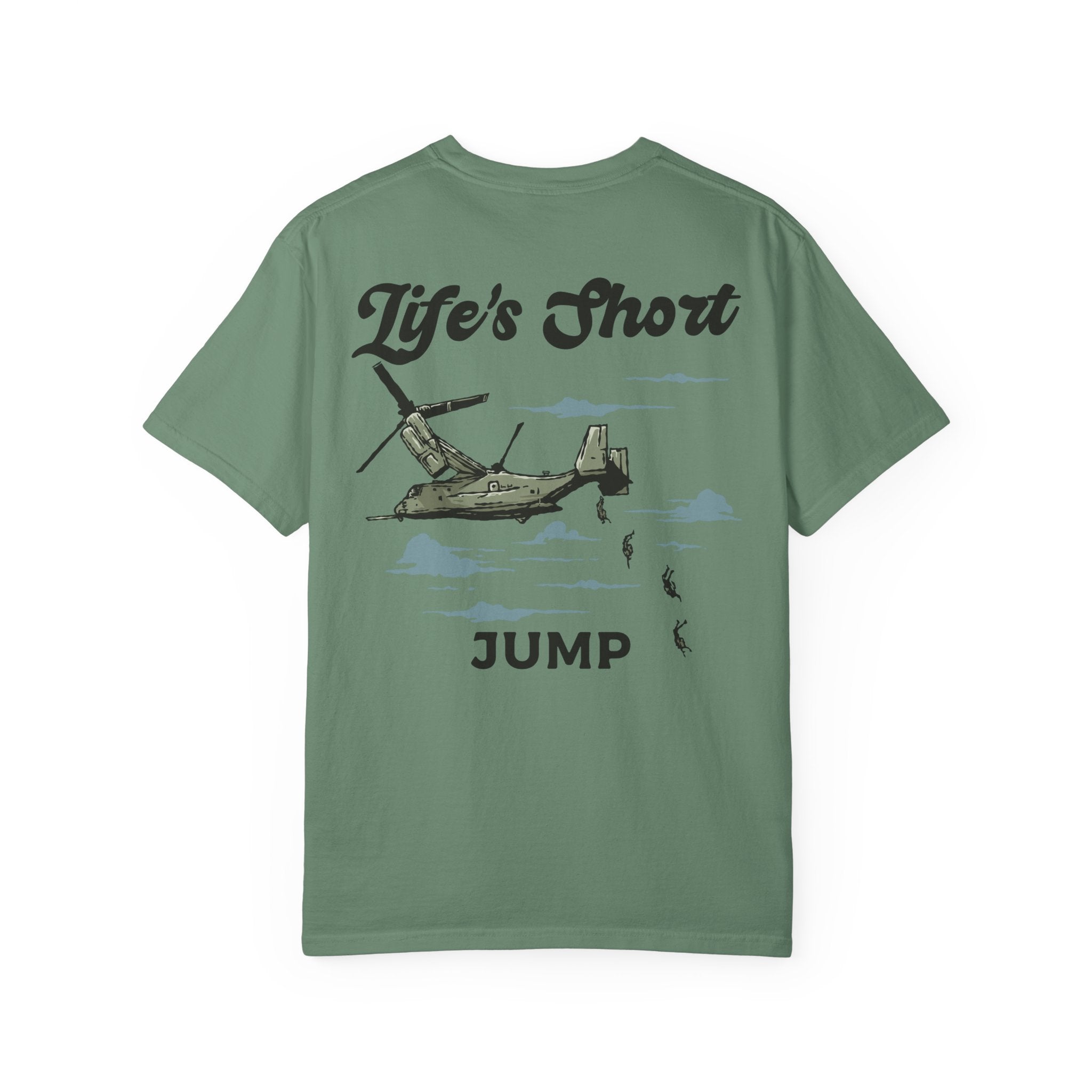 Life's Short - Jump (Osprey Skydive) T-Shirt