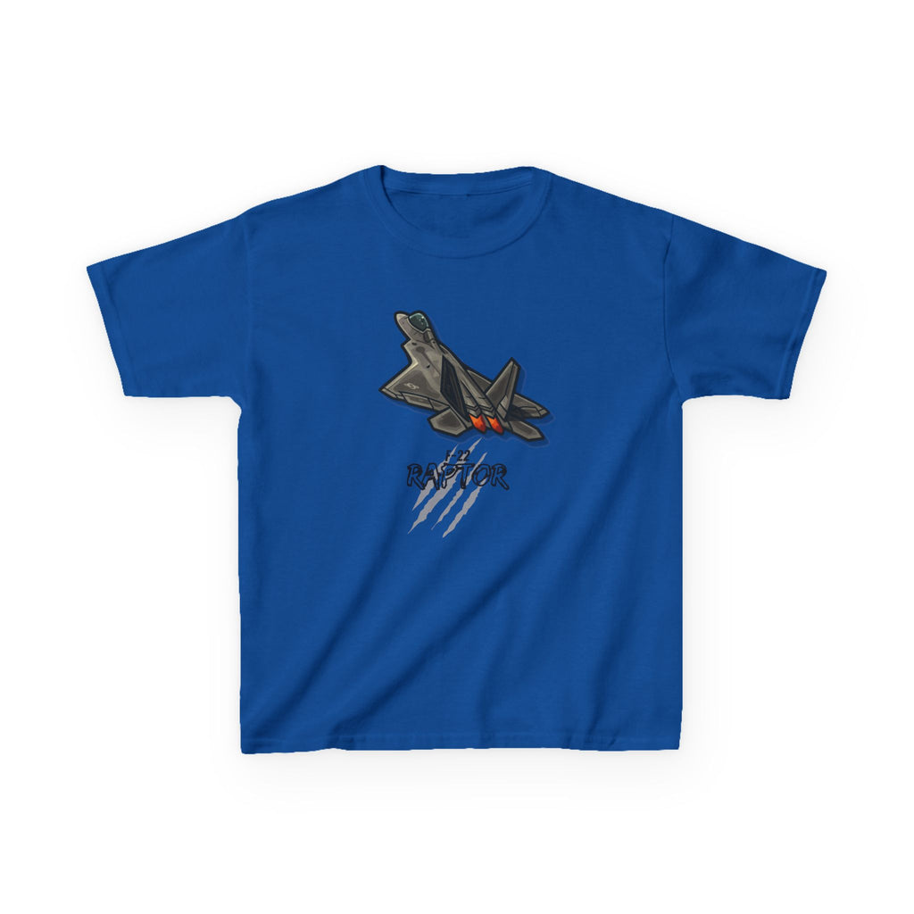 Kids Airplane T-Shirt - F-22 Raptor