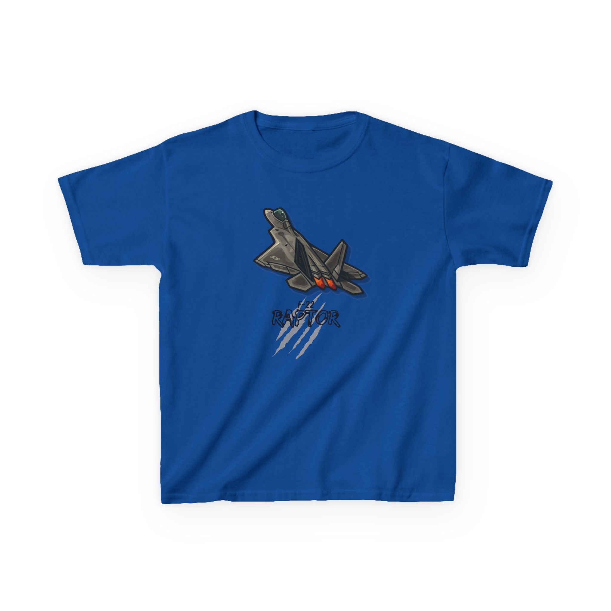Kids Airplane T-Shirt - F-22 Raptor