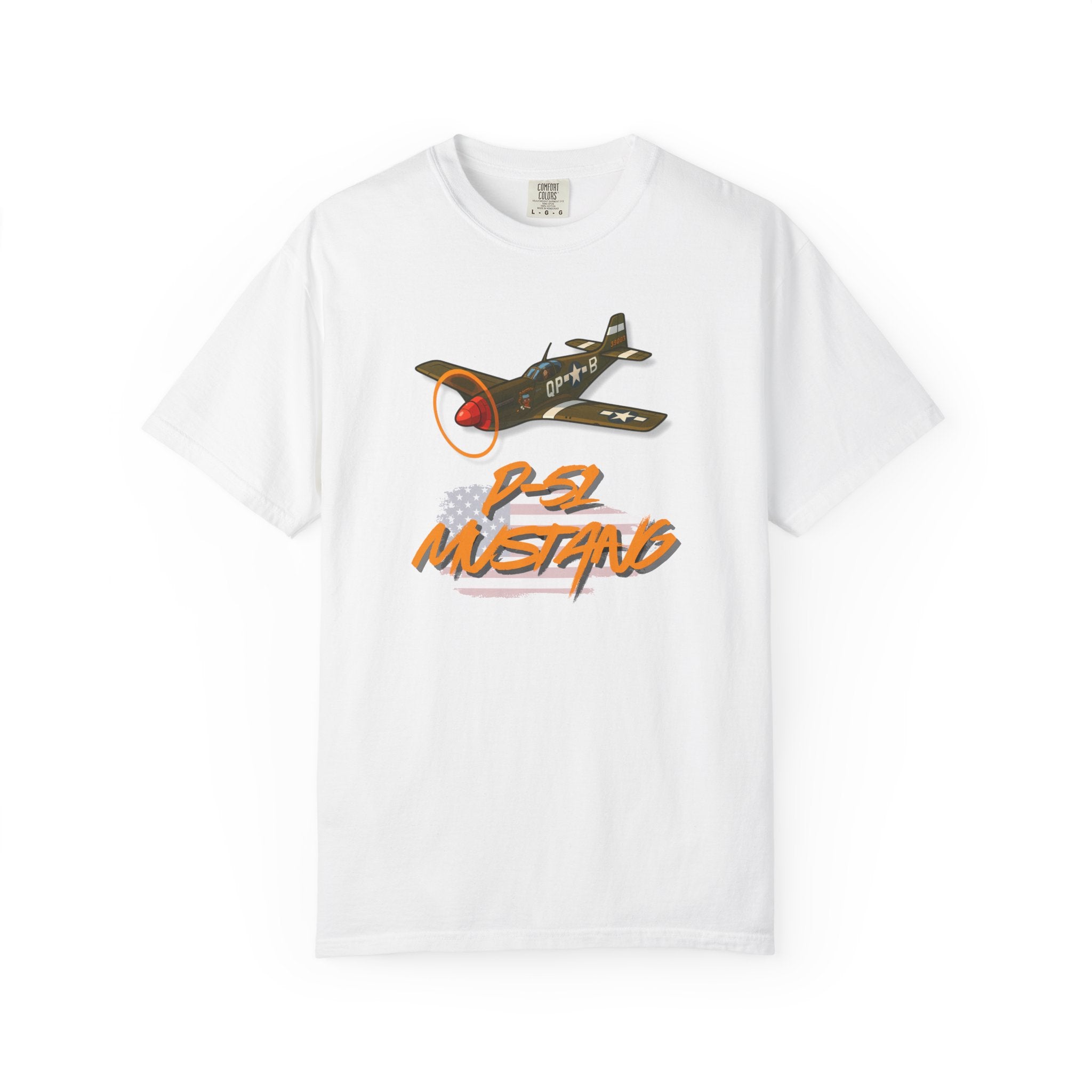 The OG - P-51 Mustang Airplane T-Shirt