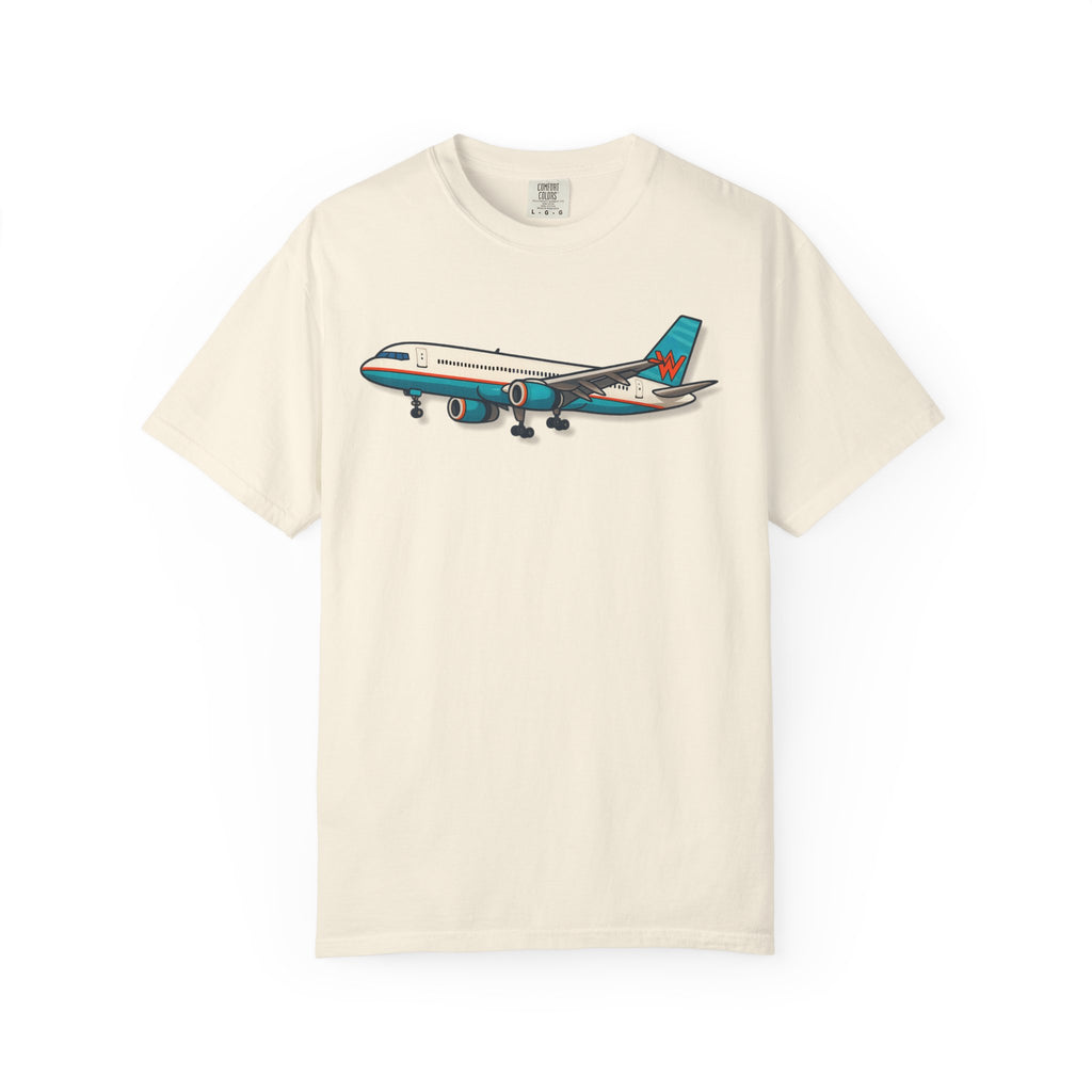 The Turquoise Cactus 757 Airplane T-Shirt