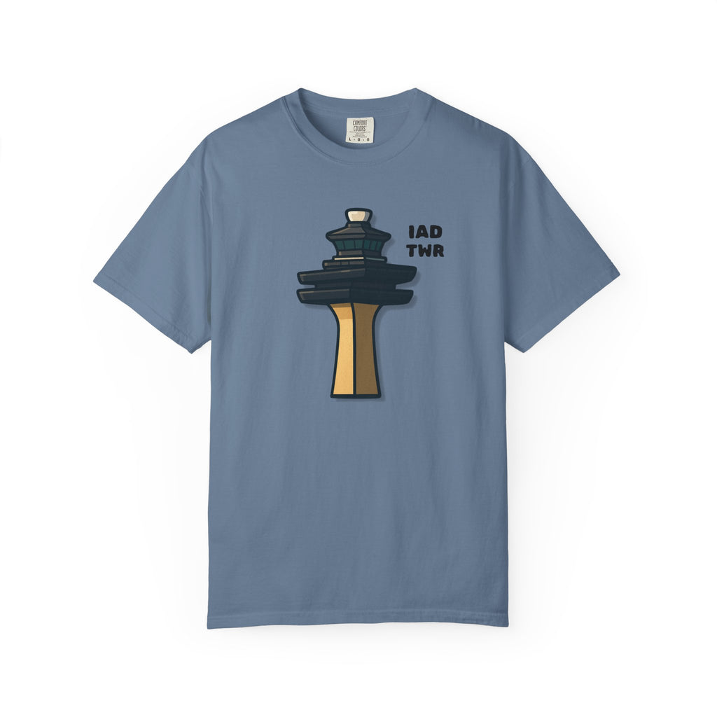 IAD - Dulles ATC Tower T-Shirt (The Old Tower)