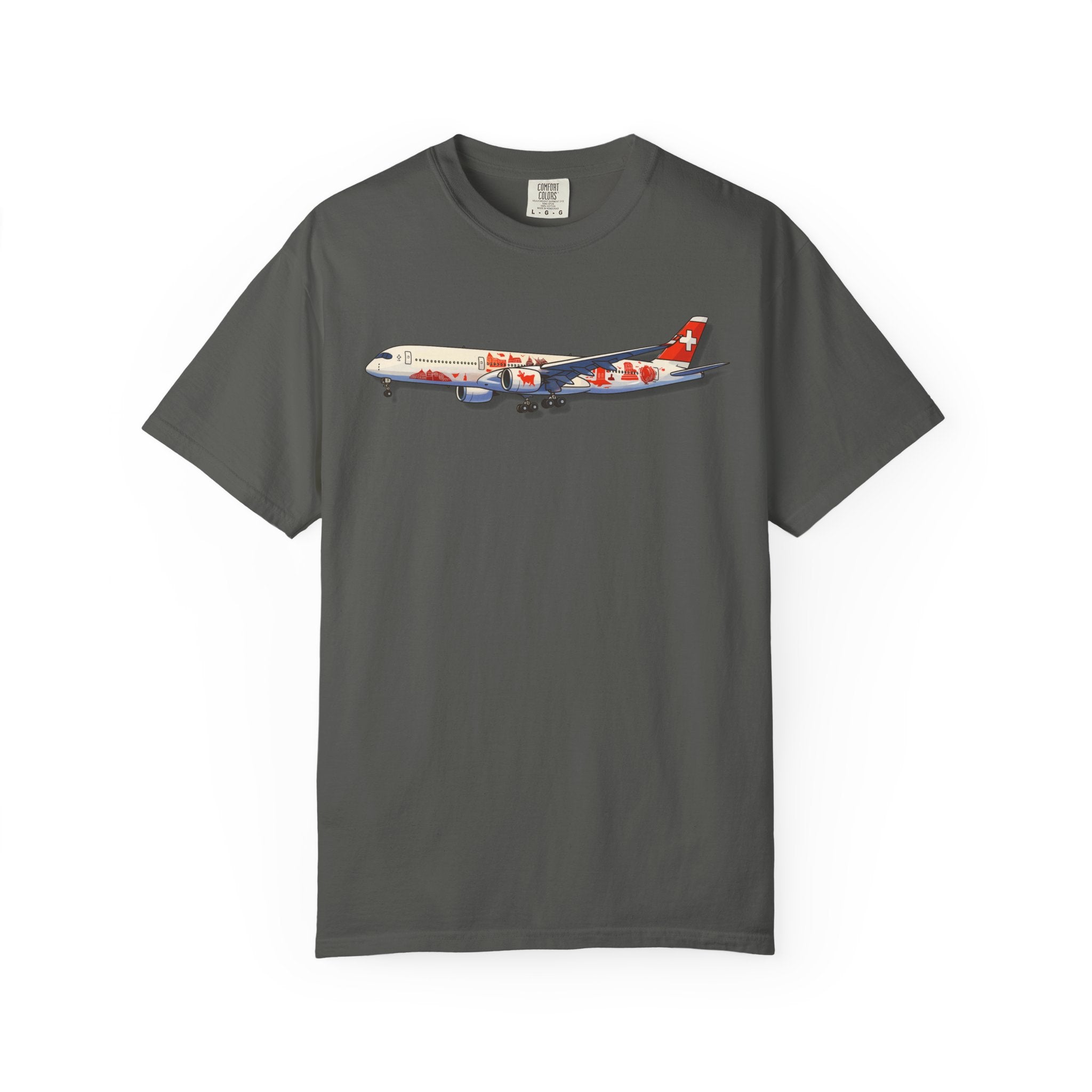 The Fresh, White and Red A350 T-Shirt