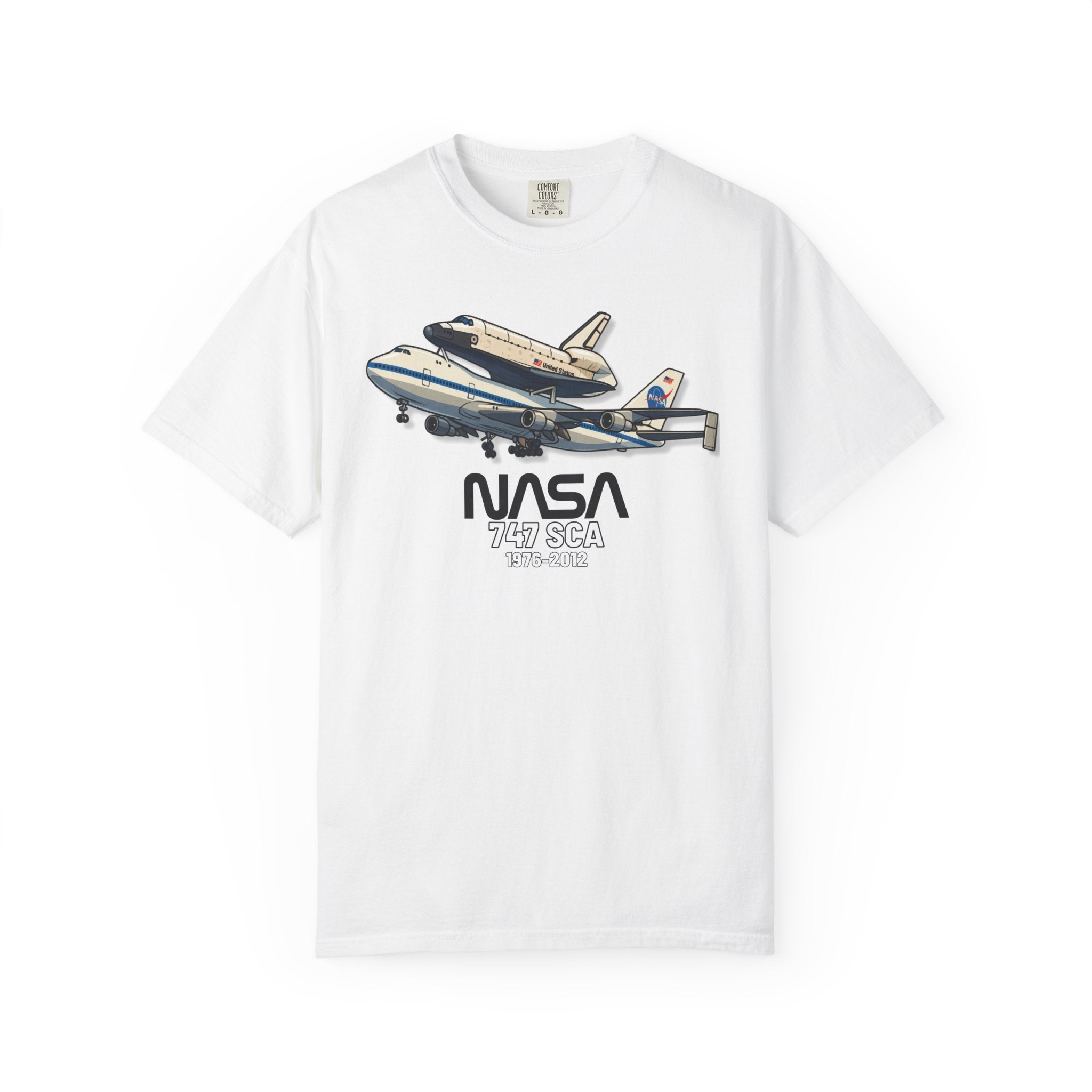 Space Shuttle Carrier - NASA SCA 747 T-Shirt