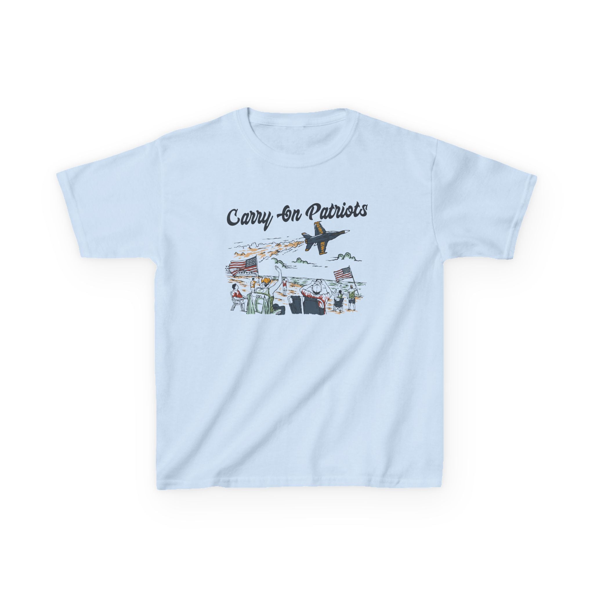Kids Airplane T-Shirt - Carry On Patriots