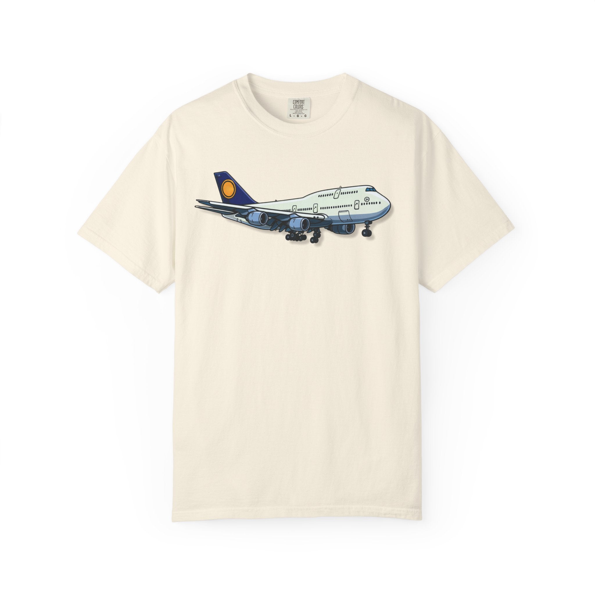 Lufthansa 747-8 Airplane T-Shirt | Aviation Tee – Plane Apparel Co