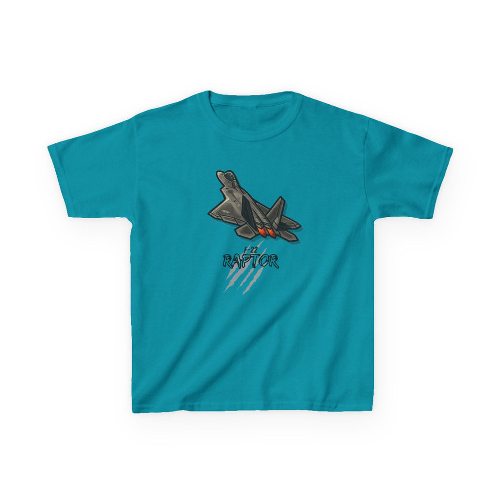 Kids Airplane T-Shirt - F-22 Raptor