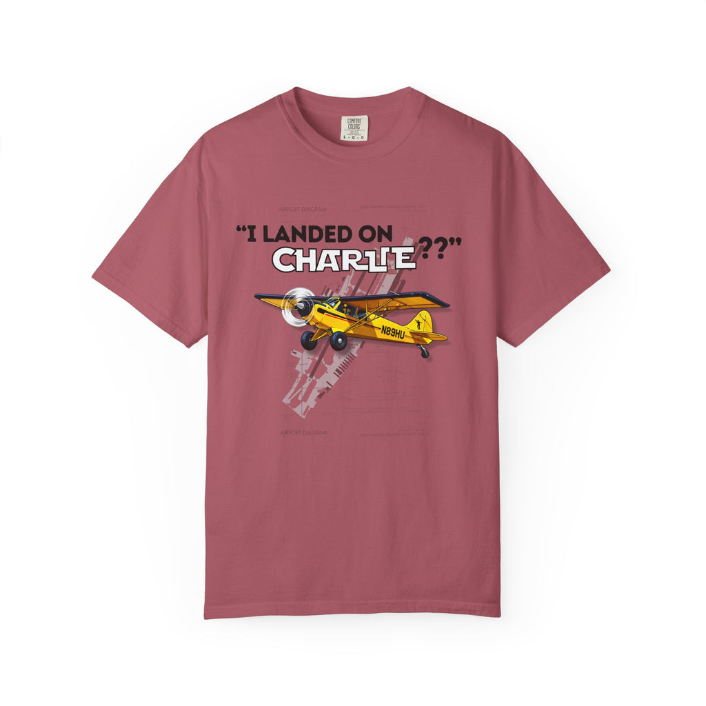 I Landed On Charlie?? Husky 89HU VASAviation T-Shirt