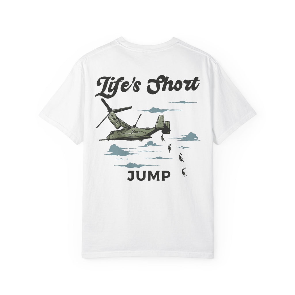 Life's Short - Jump (Osprey Skydive) T-Shirt