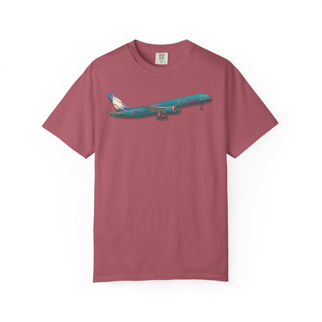 The Hometown Baseball Cactus 757 Airplane T-Shirt
