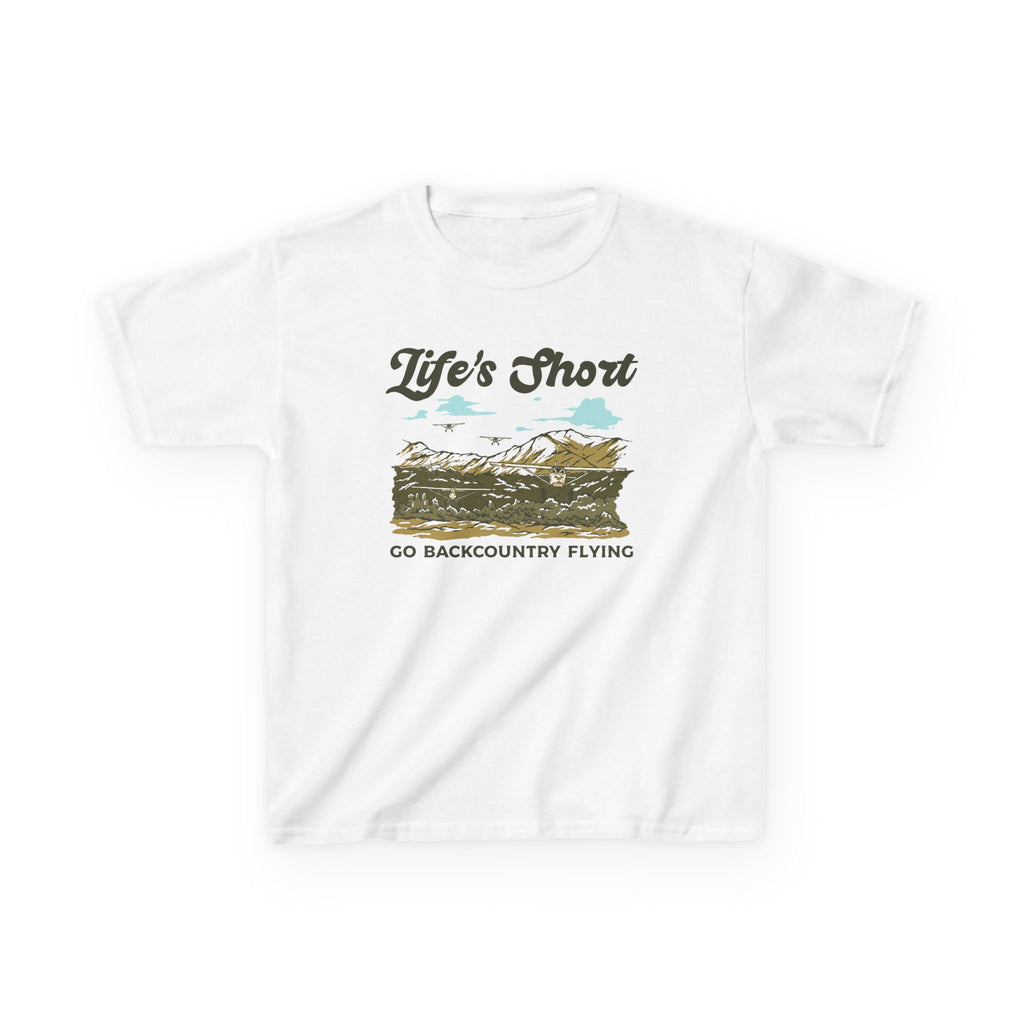 Kids Airplane T-Shirt - Go Backcountry Flying