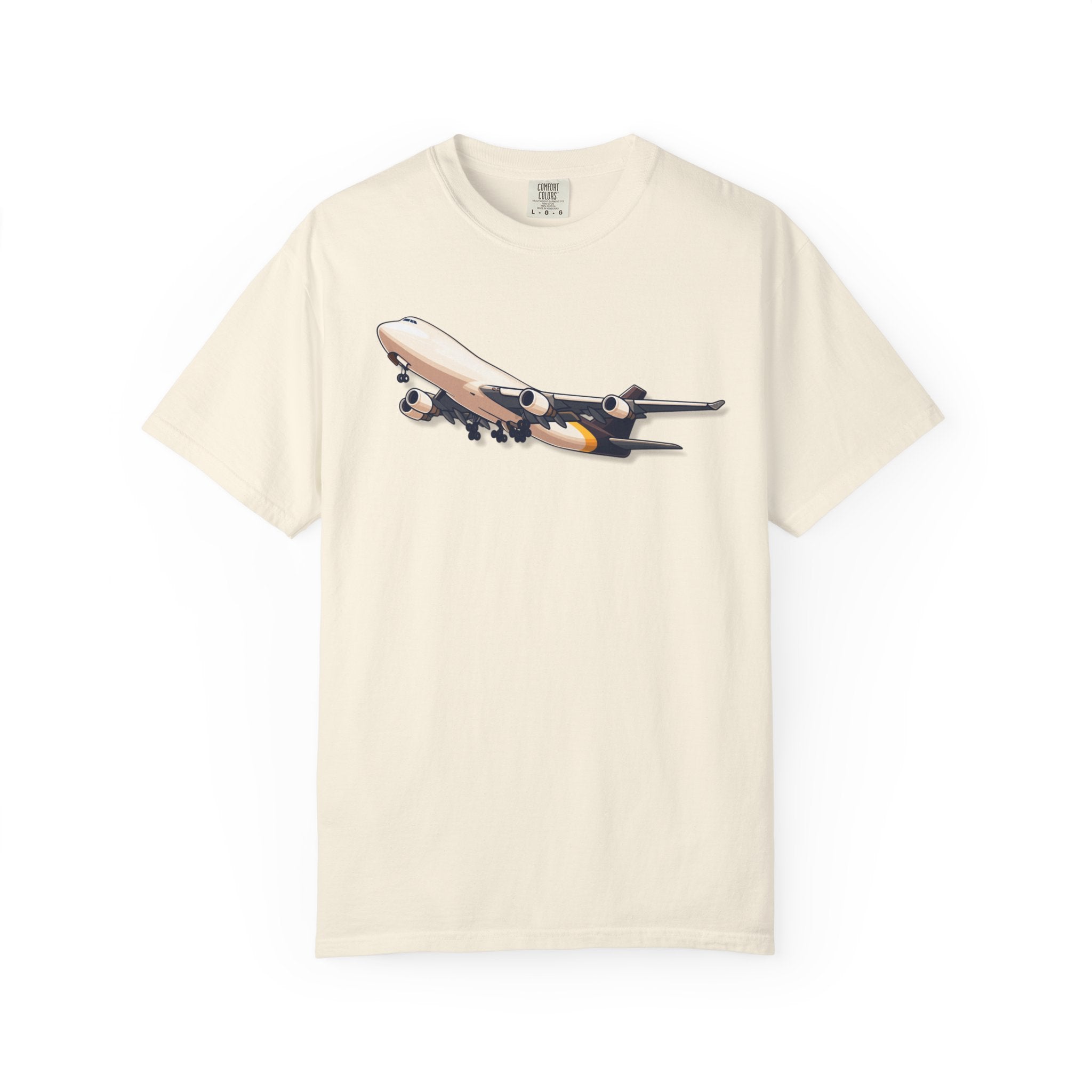 The Brown Box 747 Airplane T-Shirt