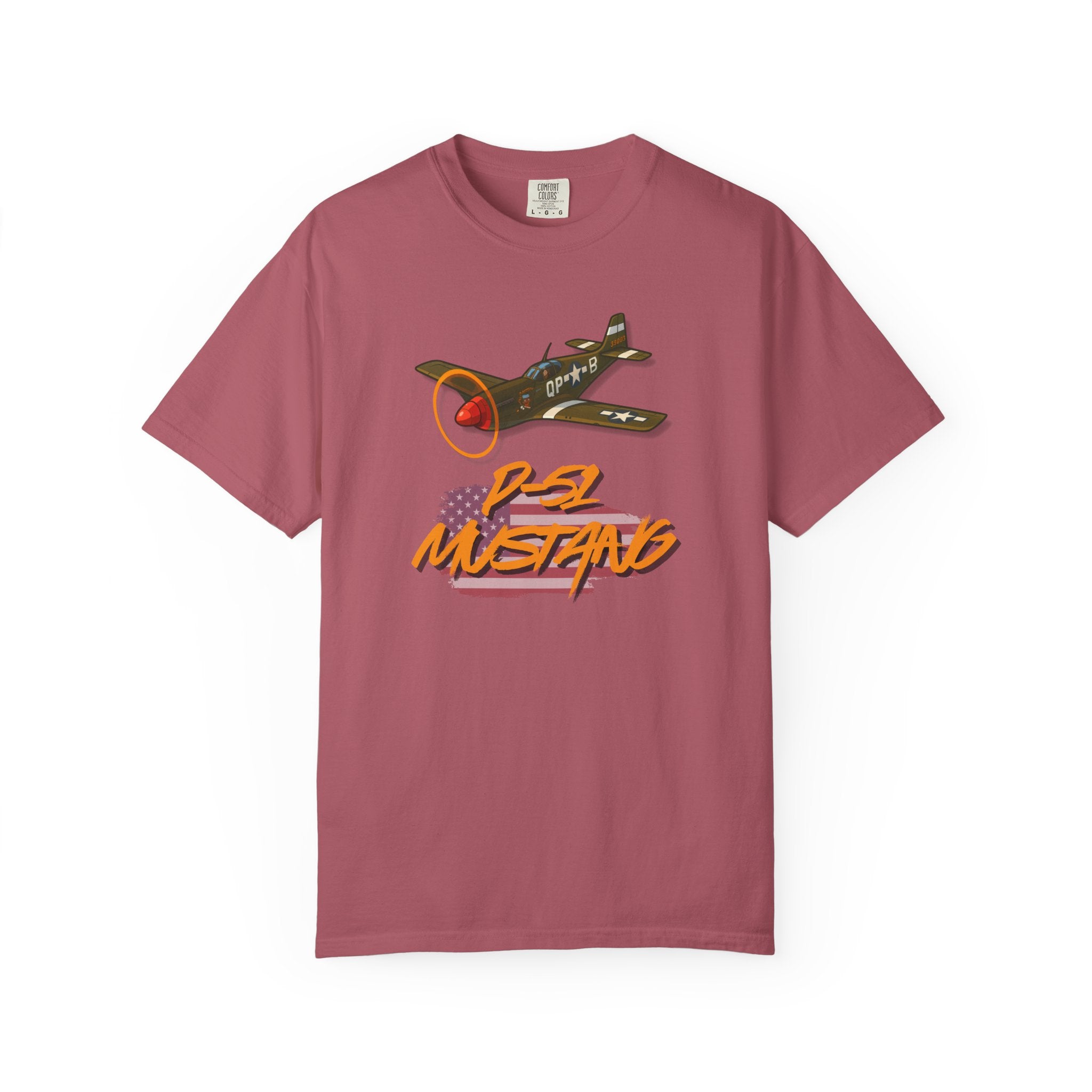 The OG - P-51 Mustang Airplane T-Shirt