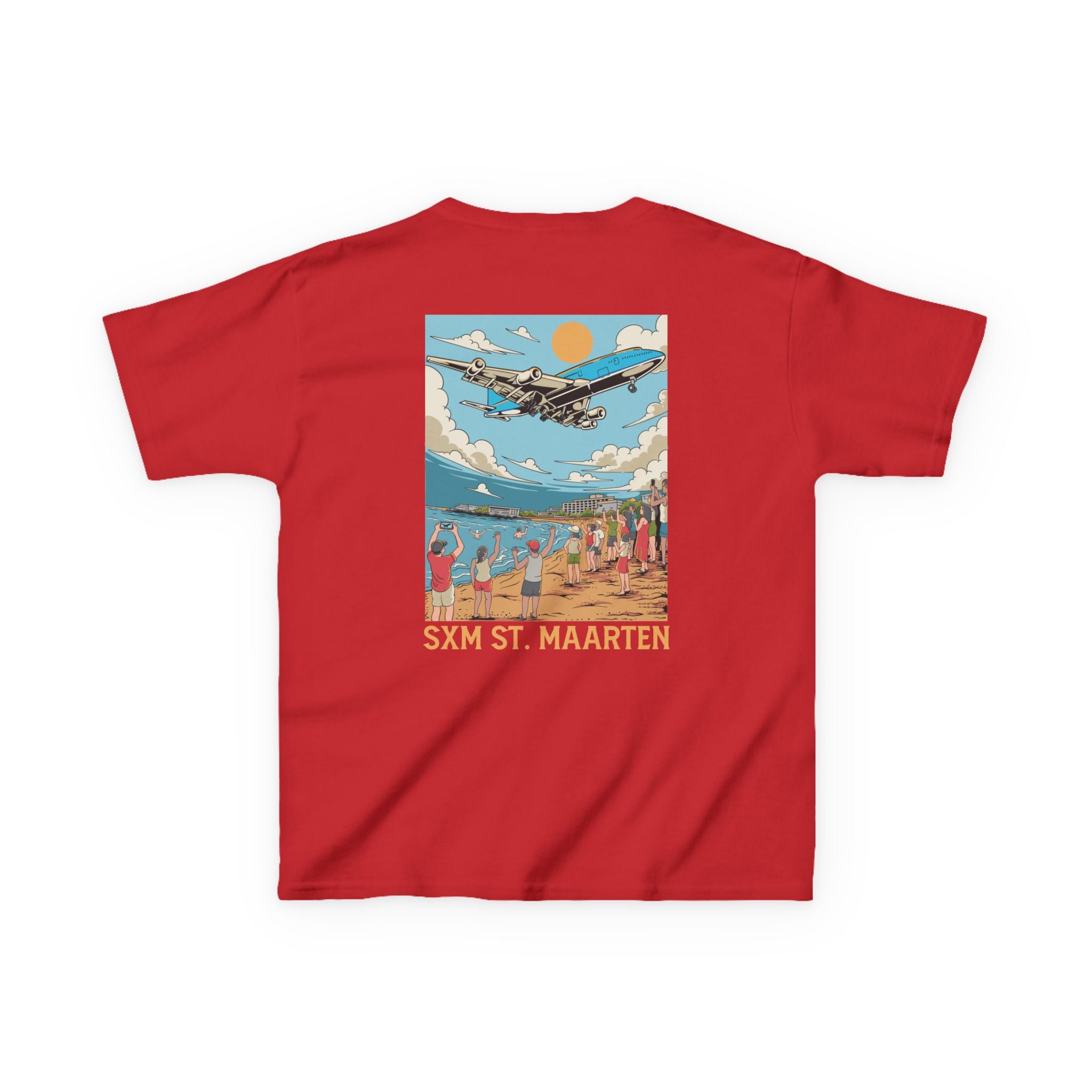 Kids - SXM St. Maarten Airport Tee (Maho Beach)