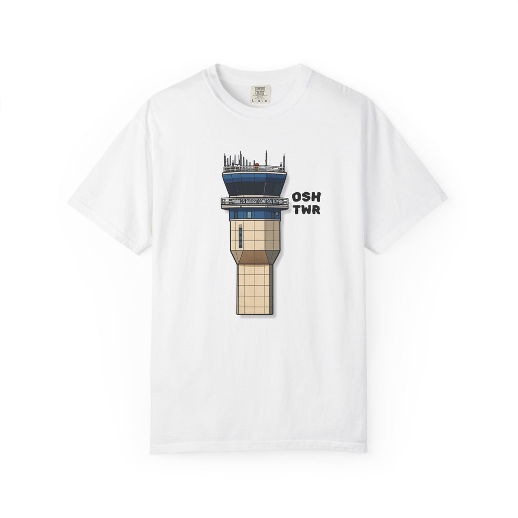 OSH - Oshkosh ATC Tower T-Shirt (World's Busiest Control Tower)
