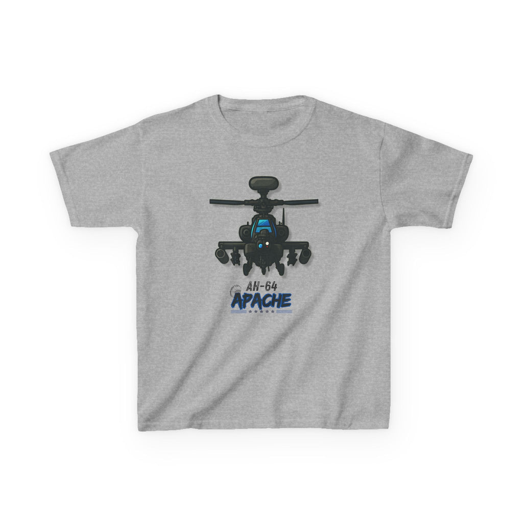 Kids Airplane T-Shirt - AH-64 Apache Longbow